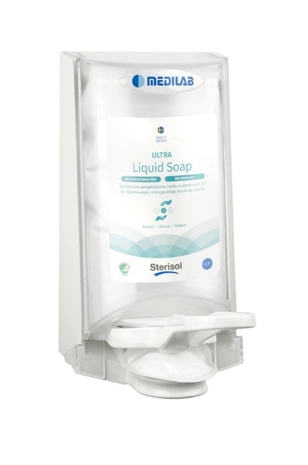 Dozownik Sterisol z ramieniem plastikowym Medilab - obrazek 2